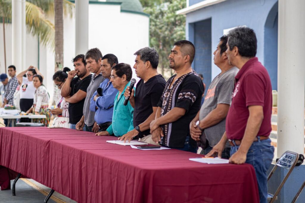 Inauguración de la SEVILEM 40 por parte de las autoridades de San Juan Bosco Chuxnabán
